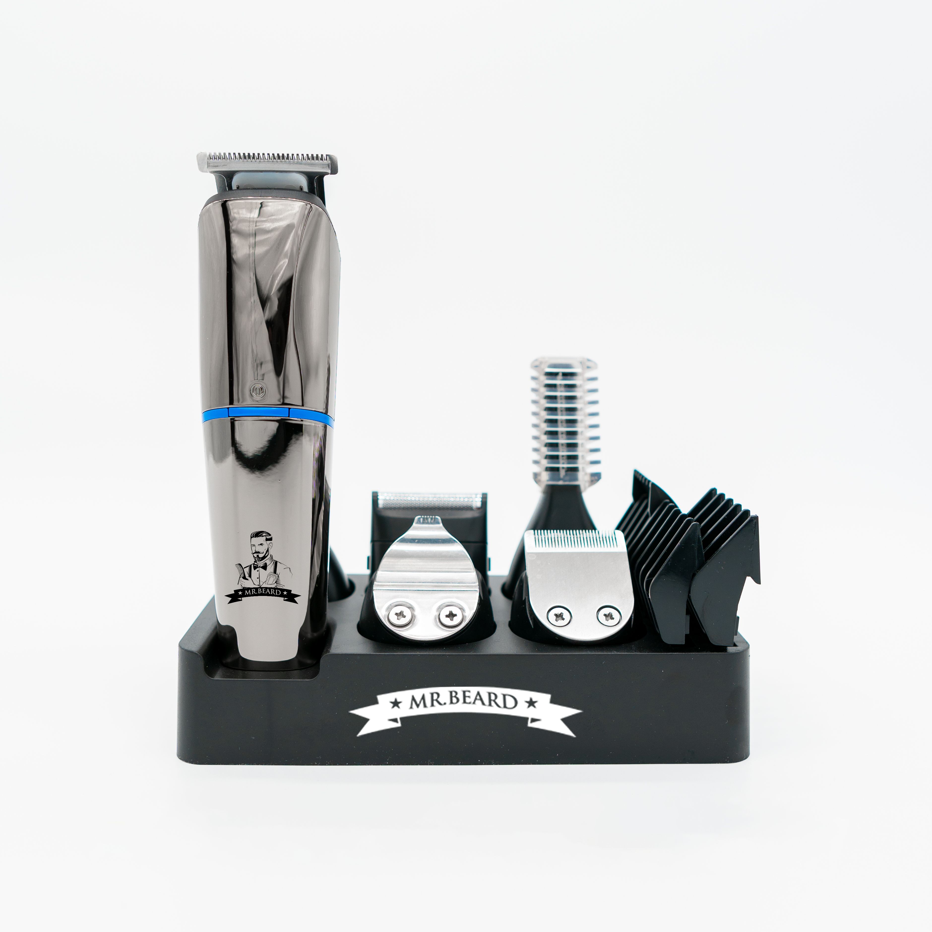 Professionele 6-in-1 Baard- en Haartrimmer Set